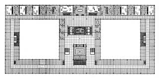 Mies Van Der Rohe Friedrich Krupp Administration Building Plan Essen Germany 1959 1963 Ludwig Mies Van Der Rohe Mies Van Der Rohe Mies