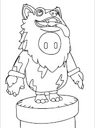 21 new coloring pages fall guys: Skin Coloring Pages Coloring Home