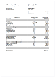 Für den inhalt ist der herausgeber verantwortlich. Excel Vorlage Wirtschaftsplan Weg Nebenkosten Blog De