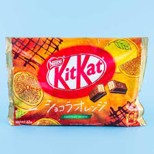 Kit Kat Chocolates Orange Chocolate Orange Japanese Chocolate Japanese Candy Snacks
