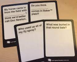 How to make cards against humanity 1) download the pdf and take it to a print shop. Cards Against Equestrians The Horse Poor Expansion Eventing Nation Three Day Eventing News Results Videos And Commentary