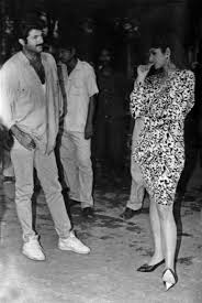 Sridevi Anil Kapoor On The Set Of Laadla In 2020 Bollywood Stars Bollywood Couple Photos