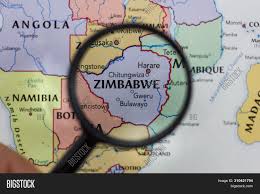 Google map of zimbabwe showing main towns, cities and key parks and reserves for safaris. Zimbabwe On Map World Image Photo Free Trial Bigstock