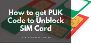 A pin unlock key or personal unblocking key (puk code) is a unique number that's used to unlock the subscriber identity module (sim) card for your phone. Retrieve Mtn Puk Archives Mitrobe Network