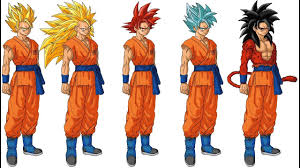 All Super Saiyan Forms Multipliers Dbz Dbgt Dbs