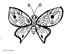 Disegni Di Farfalle Da Stampare E Colorare Gratis Portale Bambini