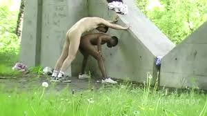 192 Seyx Ebony Twink Fucked Outdoor Exhib by Footballer: Gay Amateur Porn  feat. Jess Royan