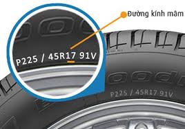 HƯỚNG DẪN CÁCH ĐỌC CÁC THÔNG SỐ KỸ THUẬT TRÊN LỐP XE Ô TÔ