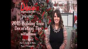 Maybe you would like to learn more about one of these? 2018 Tree Decorating With Anna Part 1 Ribbon Youtube