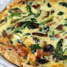 Ham Spinach Mushroom Quiche Recipe Yummly