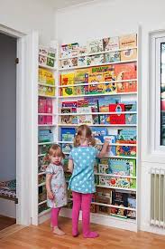 So our children's wall organizers give them a great, highly visible home. 8 Clever Ways To Display Your Child S Books Handmade Charlotte Kids Playroom Kids Bedroom Kids Room