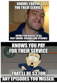 Good Guy Hbo Vs Scumbag Cable Company Meme Guy