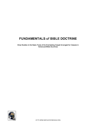 Details and prices are available by calling. Calameo Aj Wearner Fundamental Of Bible Doctrine