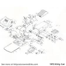 1975 arctic cat kitty cat 60 kawasaki f/c (? 72 Kitty Cat Chassis Parts