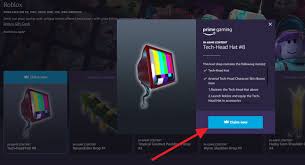 3 how to redeem arsenal codes on roblox How To Get Tech Head Hat In Roblox From Prime Gaming