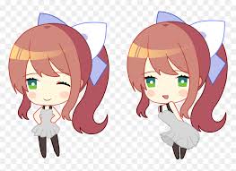 Monika is a division of gamtol ltd. Oc Edited Mediachibi Monika Casual Outfit Sprites Png Doki Doki Literature Club Monika Chibi Transparent Png Vhv