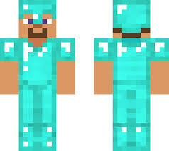 Minecraft netherite armor pixel art. Steve With Diamond Armor Minecraft Skins
