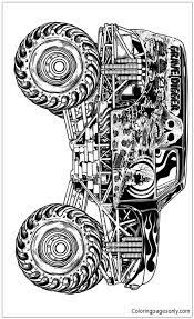 Monster truck coloring pages grave digger. Monster Truck Grave Digger Coloring Pages Monster Truck Coloring Pages Coloring Pages For Kids And Adults