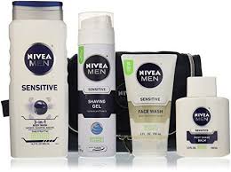Nivea Men 4 Piece Sensitive Collection Gift Set Visit The Image Link More Details Post Shave Balm Gel Face Wash The Balm