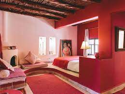 Chambre Rouge Riad Baoussala Essaouira Maroc Home Red Rooms Hideaway