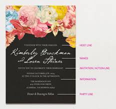 You can choose up to three designs. Wedding Invitation Wording Examples In Every Style A Practical Wedding Wedding Invitation Wording Examples Marriage Invitations Wedding Reception Invitations