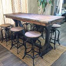 Want a dining area for 2 to 4 people, but your kitchen won't small pub table sets. 52 Rustic Industrial Decor And Design Ideas Matchness Com Rustic Pub Table Rustic Pub Rustic Industrial Decor