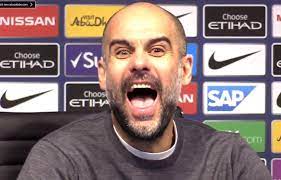 You can put law on paper but that don't make it right. Guardiola Makes Terrifying Evil Laugh Face At Journalist For Underestimating Barcelona Trophy Haul