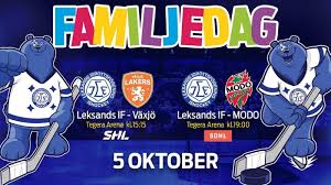 Leksands if refers to a swedish ice hockey team. Familjedag Pa Tegera Arena Allt Om Leksand