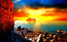 Tons of awesome sunset beach wallpapers to download for free. 2560x1600 Sunset Beach Wallpaper Computer Wallpaper Sunset Near The Beach 2560x1600 Wallpaper Teahub Io