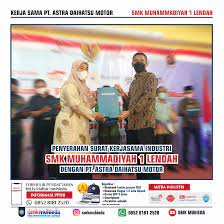Pt astra daihatsu motor (adm) adalah entitas asosiasi antara perseroan, daihatsu motor company dan toyota tsusho corporation, yang berperan sebagai agen pemegang merek (apm) daihatsu di indonesia. Mou Pt Astra Daihatsu Motor