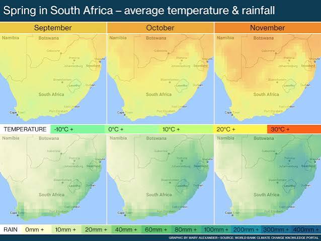 South Africa's weather and climate - South Africa Gateway