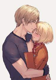 Leon and ashley kiss