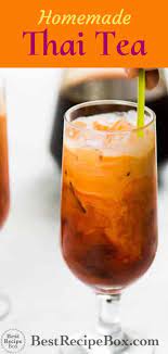 Thai Iced Tea Recipe Thai Tea Restaurant Style Best Recipe Box Recipe Thai Tea Recipes Milk Tea Recipes Iced Tea Recipes Homemade