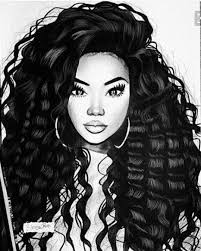 Pin By I Heart Hair Inc On Hair Art Female Art Black Women Art Black Girl Art