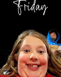 Stepped into enemy lines tonight to support my niece cheering. A knight