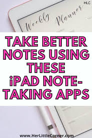 Whether it's taking notes with a voice. 5 Best Ipad Note Taking Apps For College Students Good Notes Note Taking College Notes