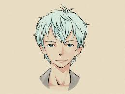 Paint over the pupils of our anime person. Boy Male Boy How To Draw Anime Face Novocom Top