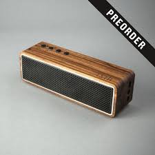 Zebra Wood Apollo Bluetooth Speaker By Lstn Bluetooth Speakers Diy Bluetooth Speakers Speaker