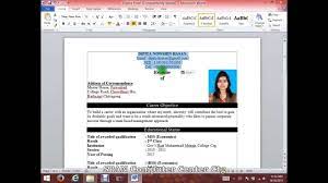 How To Write A Cv Resume With Microsoft Word Hd Writing A Cv Create A Cv Word Template