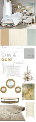 Grey and gold has been trending for awhile now, with no end in sight! Gray Bedroom With Gold Accents