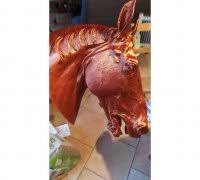 La majorité des races de trait n'existent pas avant le xviiie siècle. Horse Head Stl 3d Models To Print Yeggi