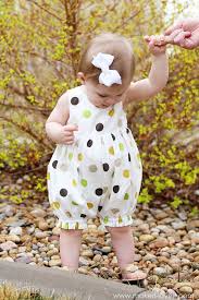 A breezy alternative to dresses. Turn A Baby Dress Into A Bubble Romper Make It And Love It