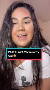 Stylish Ava Viv Jeans Try On Session