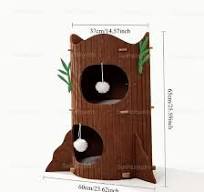 OEM Customizable Cat Scratching Post Tree House| SunPetJoy ...