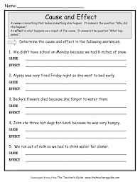 Identifying cause and effect helps children to understand what happens and. Cause And Effect Worksheet Google Search Cause And Effect Worksheets School Worksheets Cause And Effect Essay