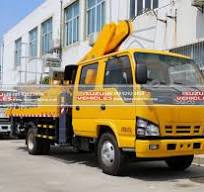 ISUZU Double Row Aerial Platform Work Truck - ISUZU Vehicles