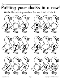 Fill In The Missing Numbers Spring Number Worksheets 1 20 Numbers Preschool Number Worksheets Kindergarten Preschool Number Worksheets