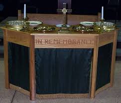 Saint Paul Pastor Builds Traveling Communion Table Communion Table Table Table Furniture