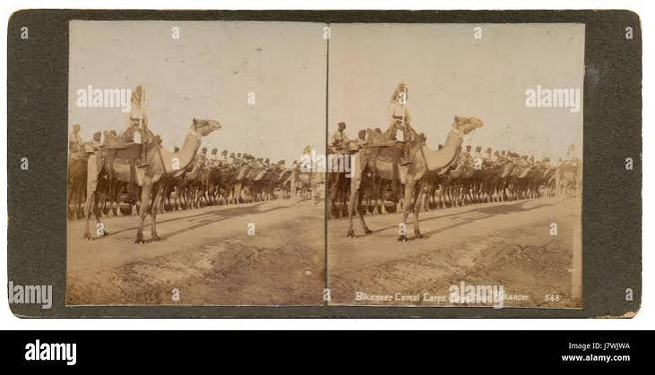 Bikaner camel corps india hi-res stock photography and images - Alamy