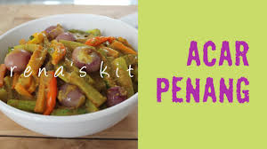 Masakan tradisi resepi warisan, sangat terkenal di pulau pinang resepi : Acar Penang Penang Pickles Episode 144 Youtube